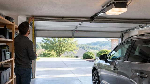 Can a low-ceiling Northern Kentucky garage fit a new door?