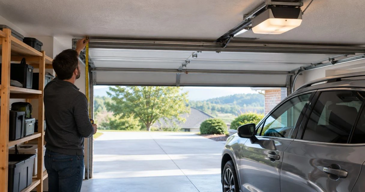 Can a low-ceiling Northern Kentucky garage fit a new door?