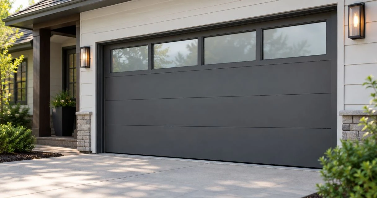 How do you choose private garage door windows in Louisville?