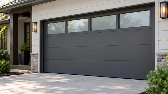 How do you choose private garage door windows in Louisville?