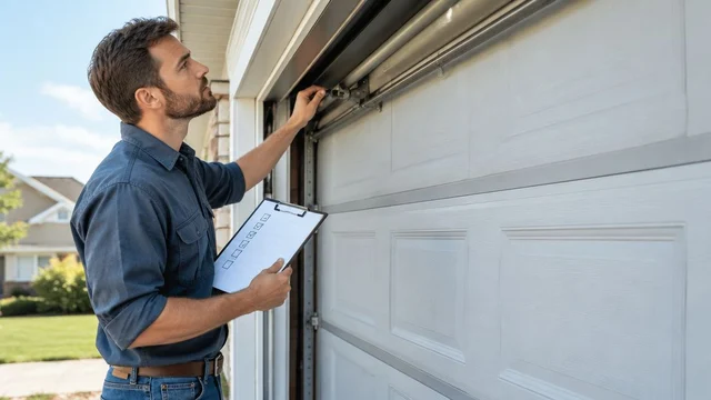 A safe garage door maintenance checklist for Kentucky homeowners