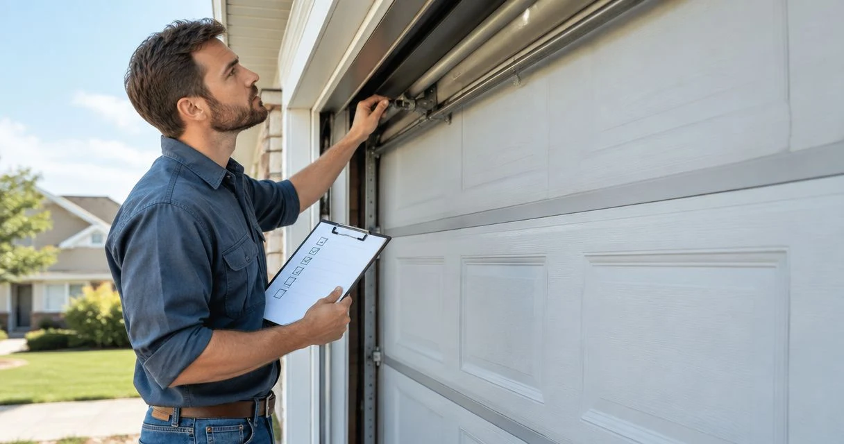 A safe garage door maintenance checklist for Kentucky homeowners