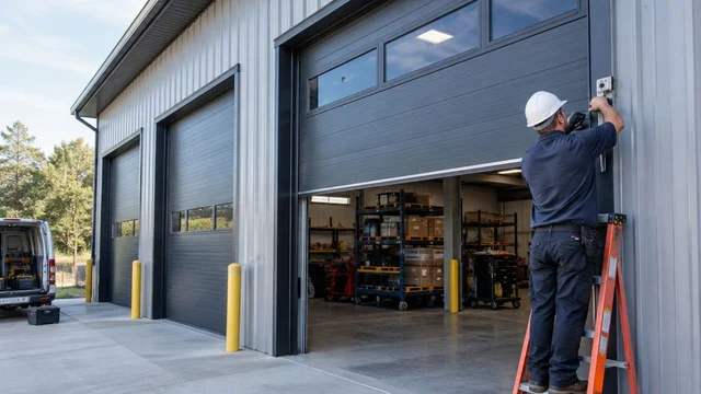 How much does commercial overhead door installation cost in Erlanger?