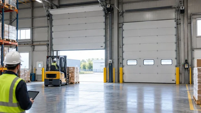 Overhead doors for manufacturing plants: complete guide