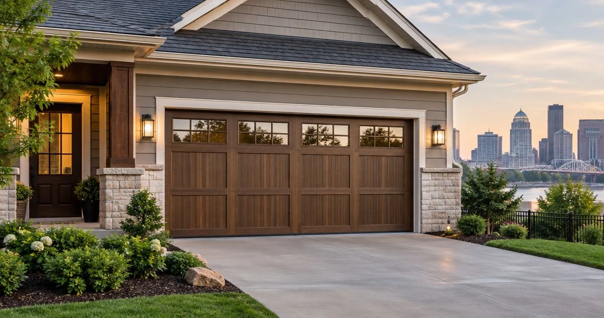 Best garage door styles for Louisville homes