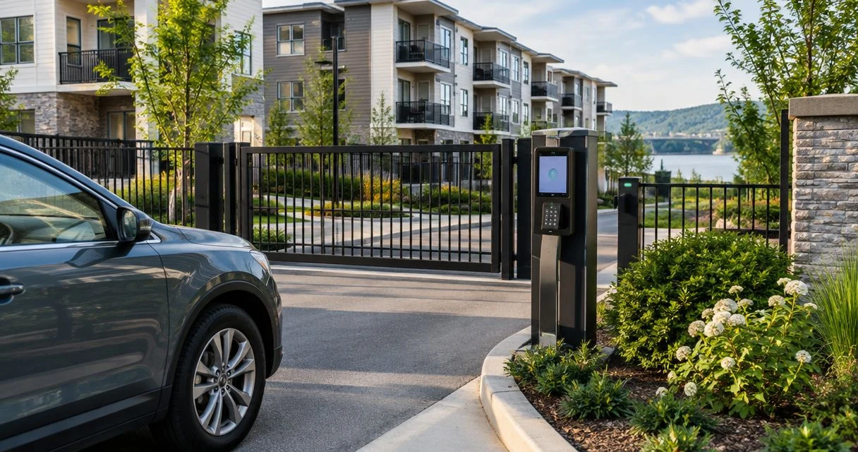 Gate systems for multifamily communities in Newport, Kentucky