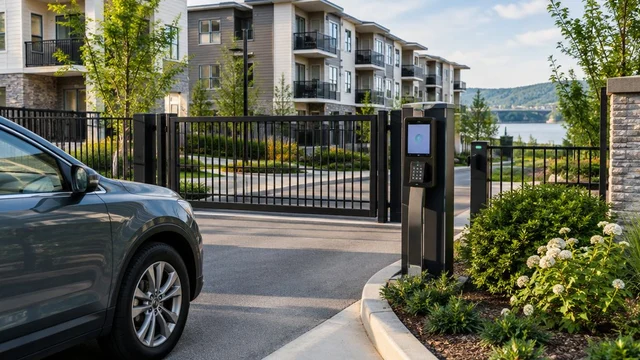 Gate systems for multifamily communities in Newport, Kentucky